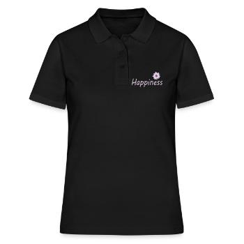 Bonheur - Polo Femme - noir - Devant - Ailine (174cm)