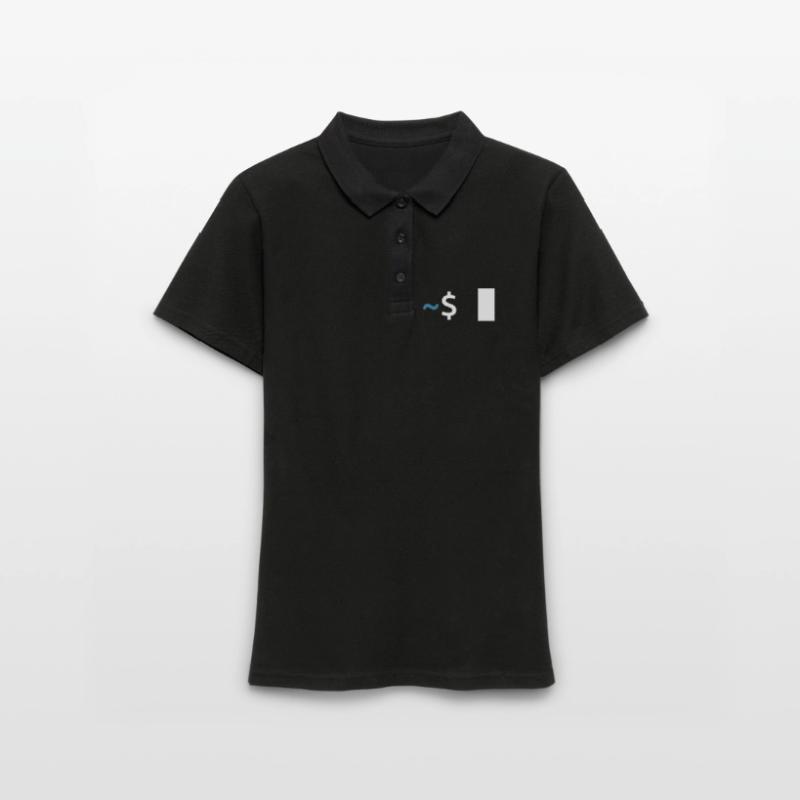 Commande Linux Shell Polo Femme