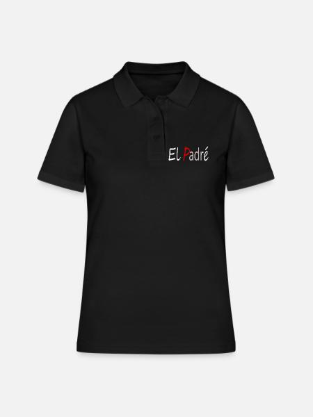 le pére - Polo Femme - noir
