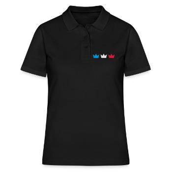 Dutch colours - Women's Polo Shirt - black - Front - Ailine (174cm)