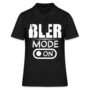Mode bière sur Mode bière activé - Polo Femme - noir - Devant - Ailine (174cm)