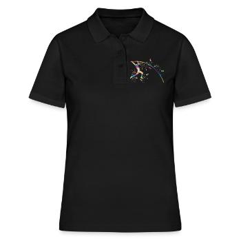 Saut à la perche Saut à la perche pour enfants - Polo Femme - noir - Devant - Ailine (174cm)