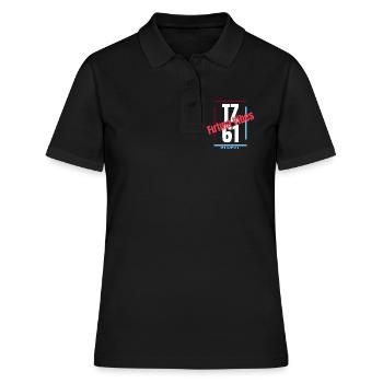 Firtina Vibes Trabzon - Polo Femme - noir - Devant - Ailine (174cm)