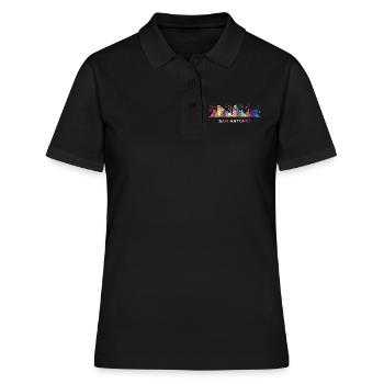 Horizon de San Antonian San Antonio - Polo Femme - noir - Devant - Ailine (174cm)