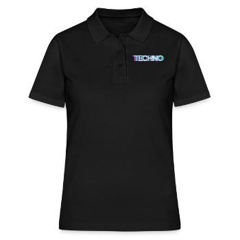 Techno - Polo Femme - noir - Devant - Ailine (174cm)