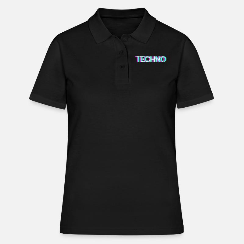 Techno - Women's Polo Shirt - black