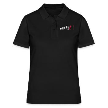 Darts Evolution Darts Evolution Cadeau Bullseye - Polo Femme - noir - Devant - Ailine (174cm)