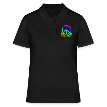 Hippie - Polo Femme - noir - Devant - Ailine (174cm)