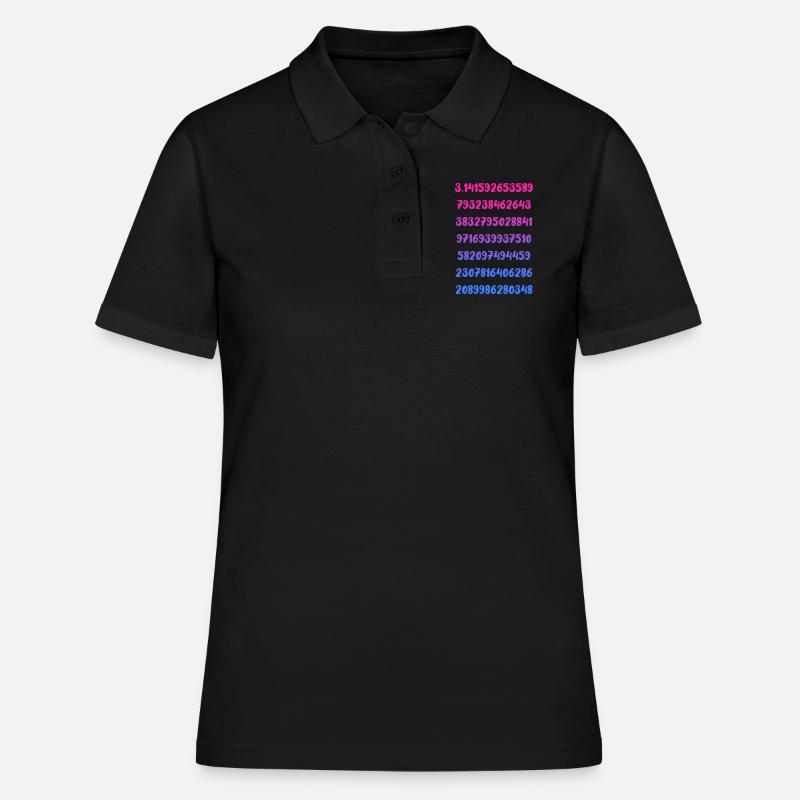 Mathématiques Math Mathématicien Math Professeur Cadeau - Polo Femme - noir
