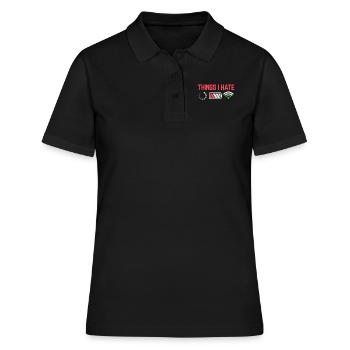 Computer - Frauen Polo Shirt - Schwarz - Vorne - Ailine (174cm)