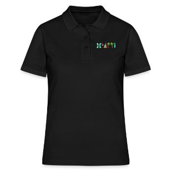 Miami - Polo Femme - noir - Devant - Ailine (174cm)