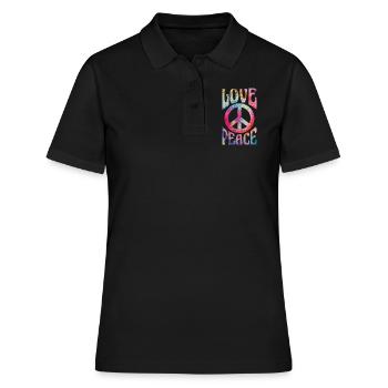 Hippie - Polo Femme - noir - Devant - Ailine (174cm)