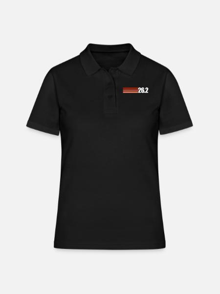 Courir - Polo Femme - noir