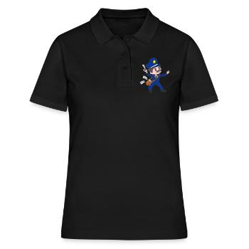 Facteur Facteur Facteur - Polo Femme - noir - Devant - Ailine (174cm)