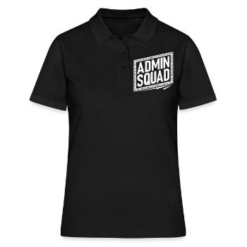 Directeur adjoint, École d’administration - Polo Femme - noir - Devant - Ailine (174cm)