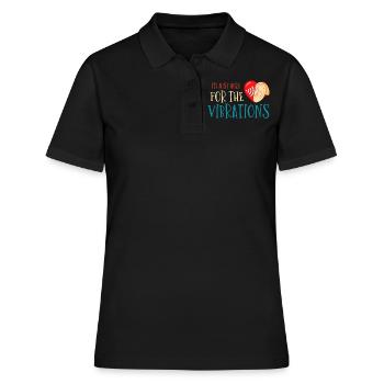 Gehörloser Stolz, Gehör, Behinderte, Taubheit - Frauen Polo Shirt - Schwarz - Vorne - Ailine (174cm)