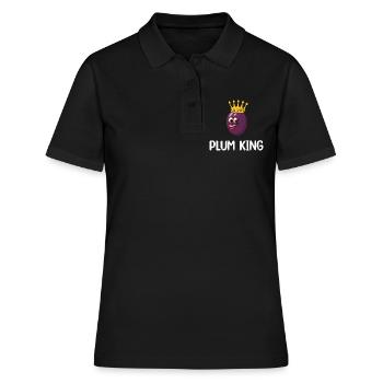 Roi Prune - Polo Femme - noir - Devant - Ailine (174cm)