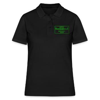 Nebuchadnezzar Schiff Matrix Geschenkidee - Frauen Polo Shirt - Schwarz - Vorne - Ailine (174cm)