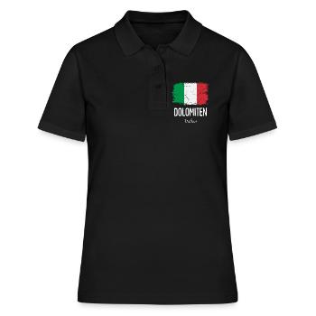 Dolomites - Polo Femme - noir - Devant - Ailine (174cm)