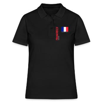 Grasse - Women's Polo Shirt - black - Front - Ailine (174cm)