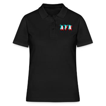 Jeux Jouer des ordinateurs PC jouer cadeau - Polo Femme - noir - Devant - Ailine (174cm)