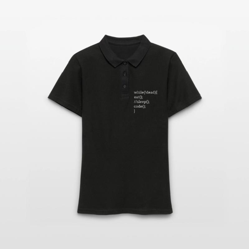 Programming computer science developer word game Women's Polo Shirt