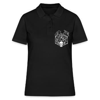 Jeu de société RPG Rpg Game Board Board Gift - Polo Femme - noir - Devant - Ailine (174cm)