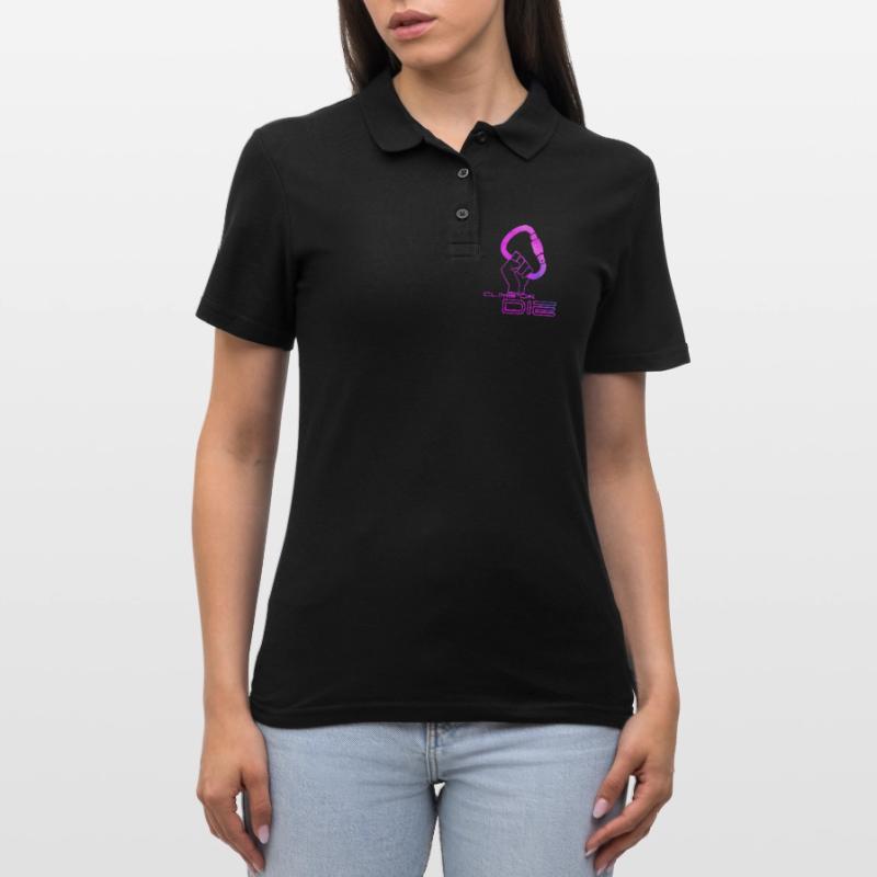 Klettern oder sterben! Frauen Polo Shirt
