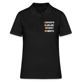 MISTRESS. THANK YOU. THANK YOU MISTRESS. MISTRESS - Women's Polo Shirt - black - Front - Ailine (174cm)