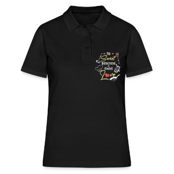 Cuisine Cuisine Chef Cuisine Grill Cadeau - Polo Femme - noir - Devant - Ailine (174cm)