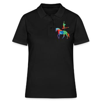 Voltige - Polo Femme - noir - Devant - Ailine (174cm)