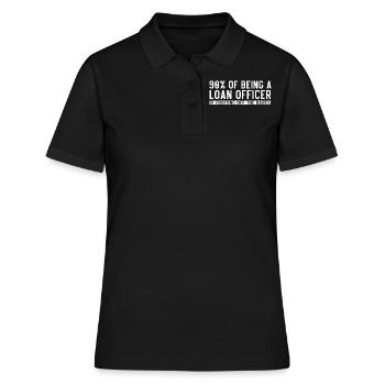 Loans, mortgages, credit assistance pilots - Women's Polo Shirt - black - Front - Ailine (174cm)