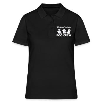Coordonnatrice marketing Boo Crew Costume d’Halloween - Polo Femme - noir - Devant - Ailine (174cm)