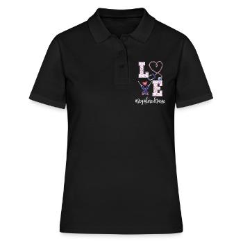 Tenue pour infirmière autorisée - Polo Femme - noir - Devant - Ailine (174cm)