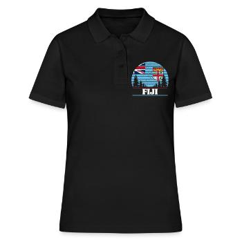 Fidji - Polo Femme - noir - Devant - Ailine (174cm)
