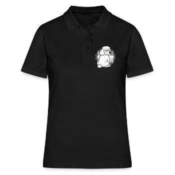 Caniche Caniche Propriétaire Caniche Amoureux Caniche Chien - Polo Femme - noir - Devant - Ailine (174cm)