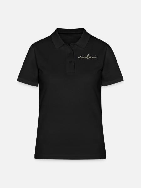 creative - Women's Polo Shirt - black