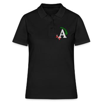 A - Polo Femme - noir - Devant - Ailine (174cm)