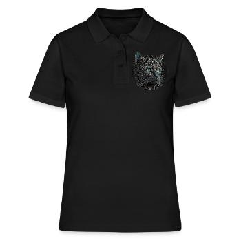 Chats Animal Animal Lovers Art Cat - Polo Femme - noir - Devant - Ailine (174cm)
