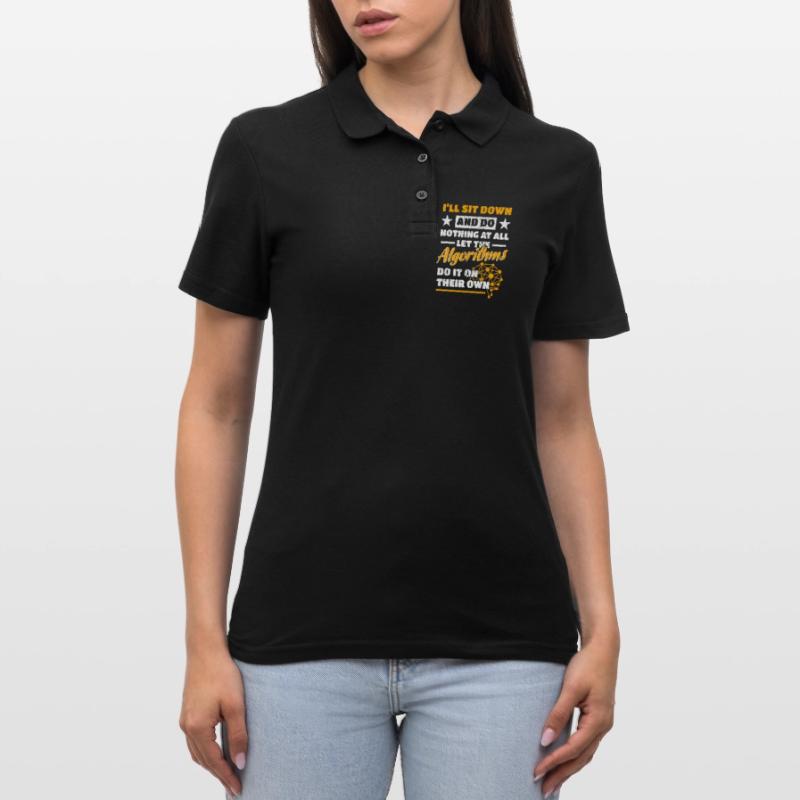 Algorithmes Programmeur Informatique Robot Ingénieur Polo Femme