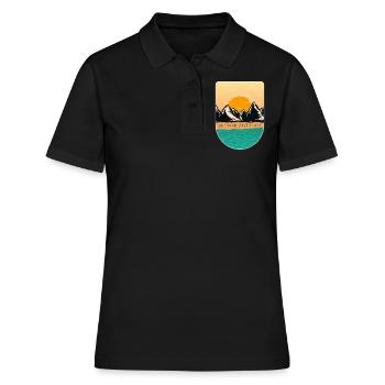 Tenue de plein air - Polo Femme - noir - Devant - Ailine (174cm)