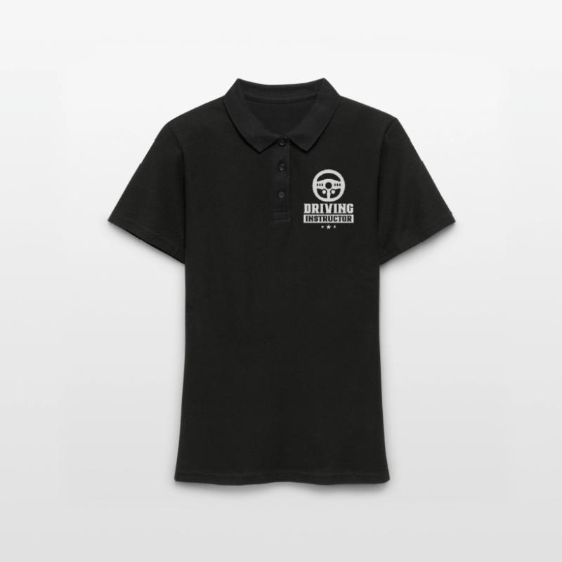 Driving instructor Learner driving school Driving lesson Women's Polo Shirt