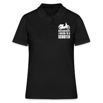 Mobylette Mobylette Mobylette mobylette cadeau - Polo Femme - noir - Devant - Ailine (174cm)