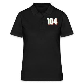 104 - Polo Femme - noir - Devant - Ailine (174cm)