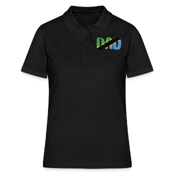 Tanzanie Papa - Polo Femme - noir - Devant - Ailine (174cm)