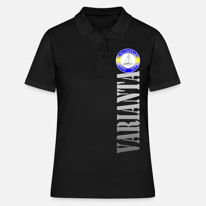 Varianta 2 - Women's Polo Shirt - black
