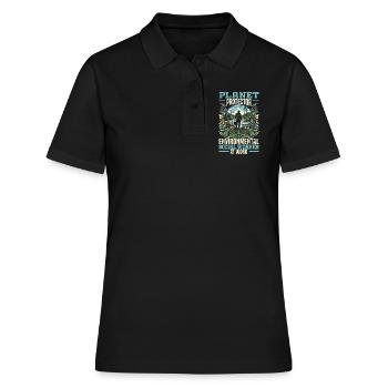 Sozialarbeiter Beruf Beruf Sozial - Frauen Polo Shirt - Schwarz - Vorne - Ailine (174cm)