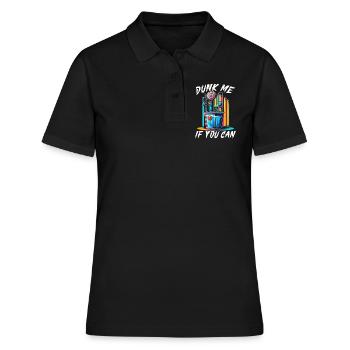 Dunk Tank Carnival Fair Circus - Women's Polo Shirt - black - Front - Ailine (174cm)