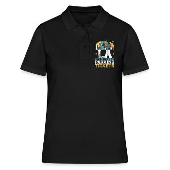 États-Unis États-Unis État d’Amérique Go - Polo Femme - noir - Devant - Ailine (174cm)