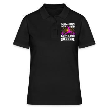 Turnen Turner - Frauen Polo Shirt - Schwarz - Vorne - Ailine (174cm)